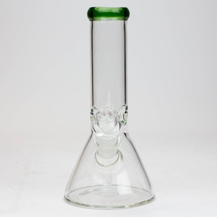 8" Classic beaker glass water bong | Jupiter Grass