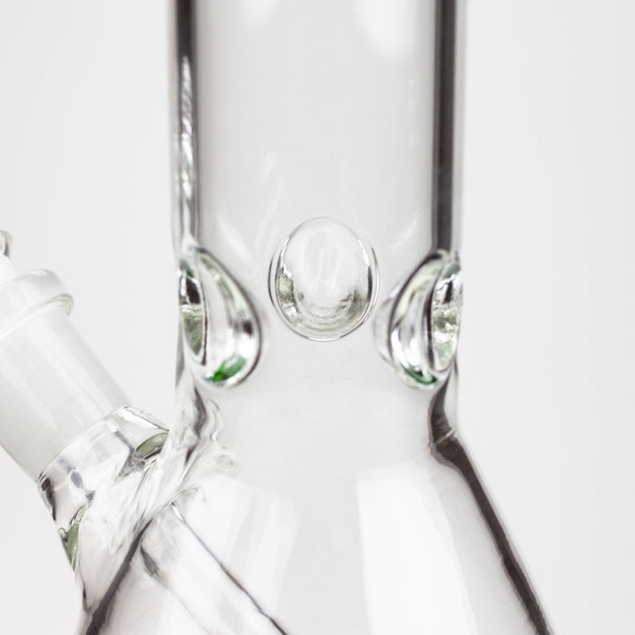 8" Classic beaker glass water bong | Jupiter Grass