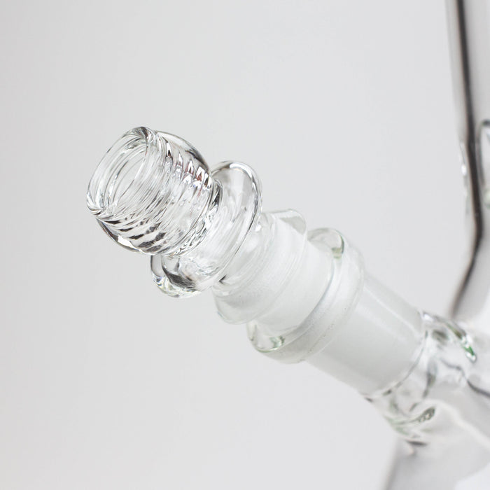 8" Classic beaker glass water bong | Jupiter Grass