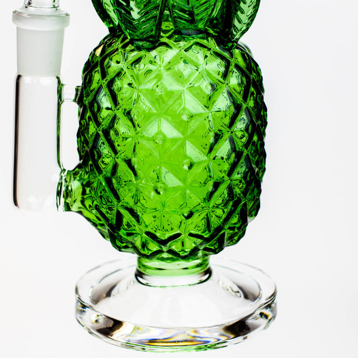 7.5" Pineapple glass water bong | Jupiter Grass