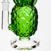 7.5" Pineapple glass water bong | Jupiter Grass