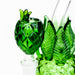 7.5" Pineapple glass water bong | Jupiter Grass