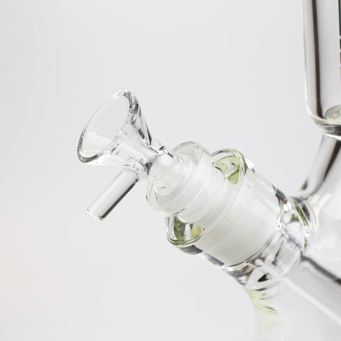 19" SPARK 7 mm double percolator glass water bong | Jupiter Grass