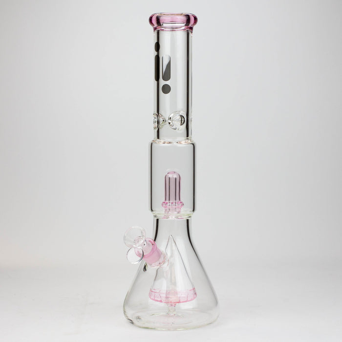 16" Infyniti showerhead percolator with Cone diffuser 7 mm glass bong | Jupiter Grass