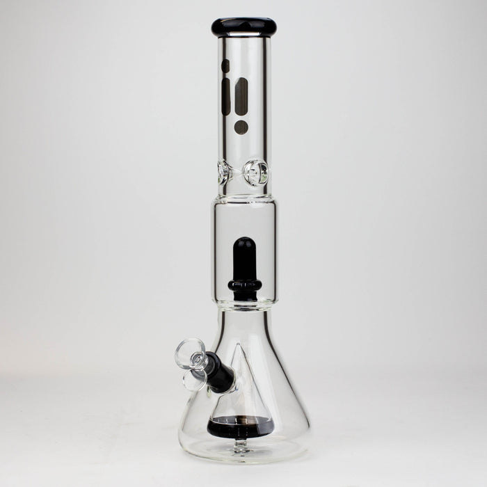 16" Infyniti showerhead percolator with Cone diffuser 7 mm glass bong | Jupiter Grass