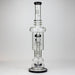 19" Infyniti 7mm flower Diff. and Reverse percolator glass bong | Jupiter Grass