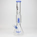 16" Infyniti showerhead percolator with Cone diffuser 7 mm glass bong | Jupiter Grass
