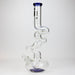 17.5" Infyniti 7mm kink zong glass bong | Jupiter Grass
