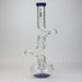 17.5" Infyniti 7mm kink zong glass bong | Jupiter Grass