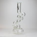 17.5" Infyniti 7mm kink zong glass bong | Jupiter Grass