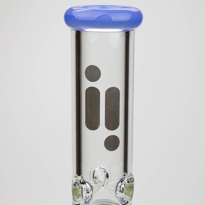 16" Infyniti showerhead percolator with Cone diffuser 7 mm glass bong | Jupiter Grass