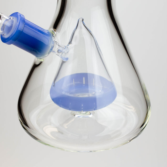 16" Infyniti showerhead percolator with Cone diffuser 7 mm glass bong | Jupiter Grass