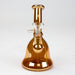 6" fixed 3 hole diffuser bell Metallic tinted bubbler [V16] | Jupiter Grass