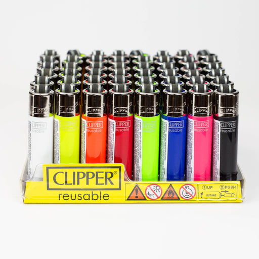 CLIPPER SOLID MICRO 8 COLOUR LIGHTERS | Jupiter Grass