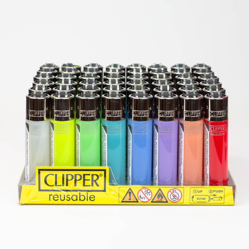 CLIPPER TRANSLUCENT COLOUR 8 COLOUR LIGHTERS | Jupiter Grass
