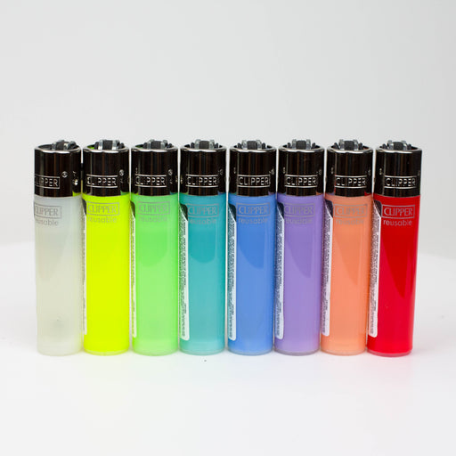 CLIPPER TRANSLUCENT COLOUR 8 COLOUR LIGHTERS | Jupiter Grass