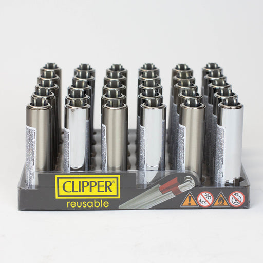 CLIPPER METAL SILVER LIGHTERS | Jupiter Grass