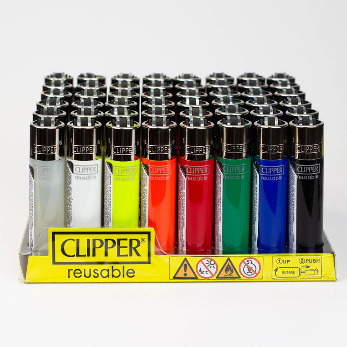 CLIPPER SOLID 8 COLOUR LIGHTERS | Jupiter Grass