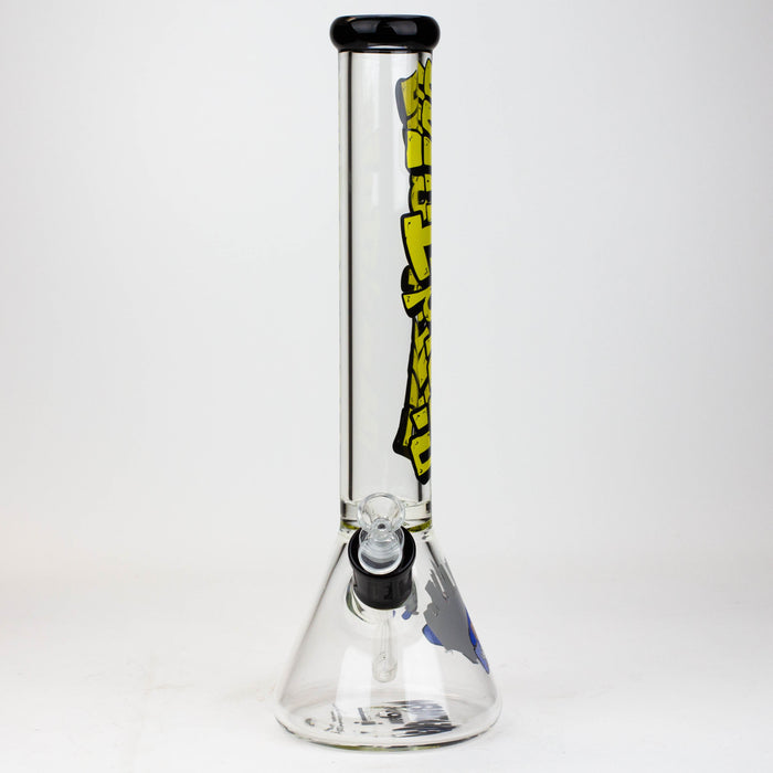 DEATH ROW-15.5"  7 mm Glass water bong by Infyniti [Gin & Juice] | Jupiter Grass