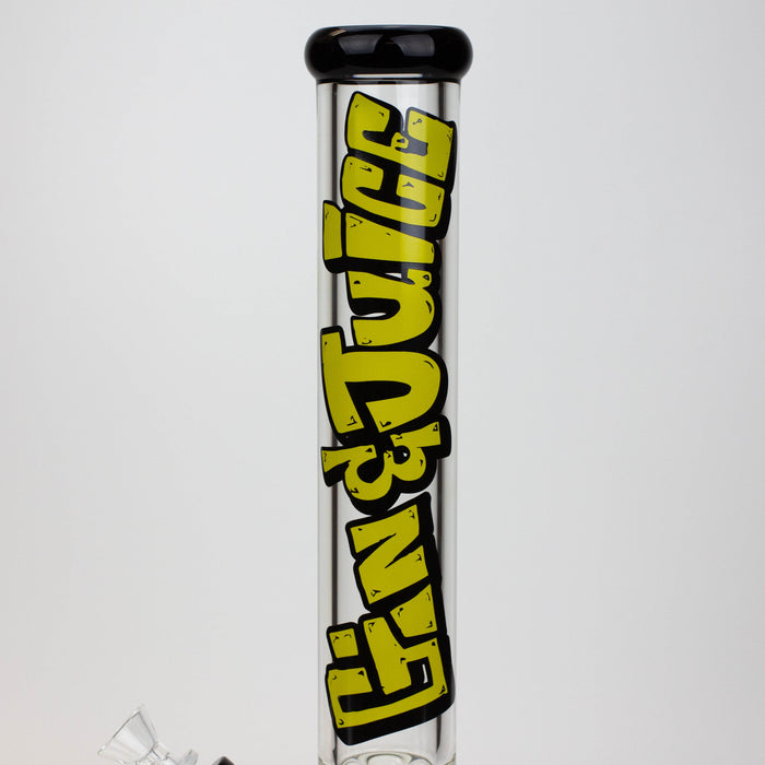 DEATH ROW-15.5"  7 mm Glass water bong by Infyniti [Gin & Juice] | Jupiter Grass