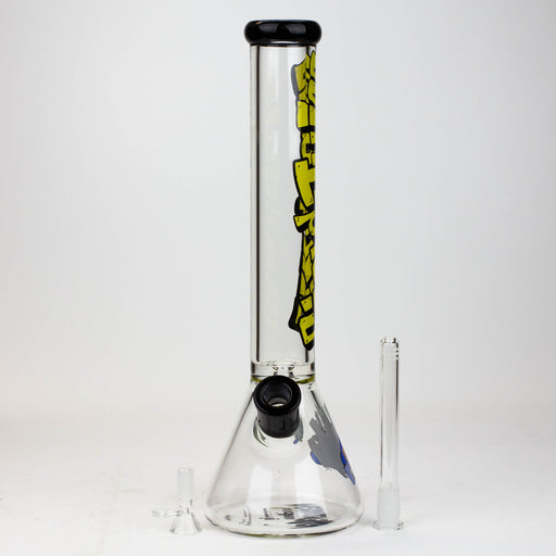 DEATH ROW-15.5"  7 mm Glass water bong by Infyniti [Gin & Juice] | Jupiter Grass