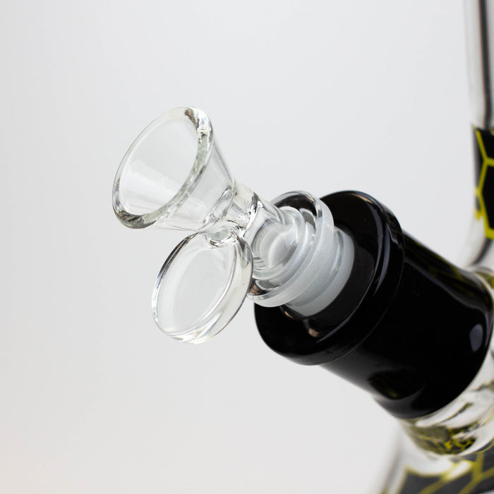 PROTECT YA NECK-15.5" 7 mm tree arm percolator glass bong [Logo] | Jupiter Grass