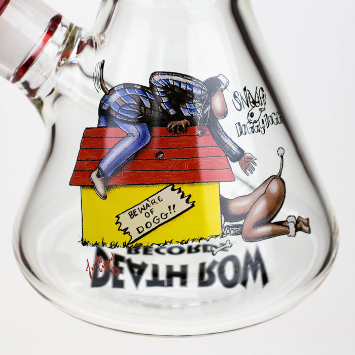 DEATH ROW-15.5"  7 mm Glass water bong by Infyniti [DOGGYSTYLE] | Jupiter Grass