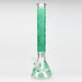 18" Skull Glow in the dark 7 mm glass water bong | Jupiter Grass