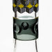 18" Cubic Pattern 7 mm glass water bong | Jupiter Grass