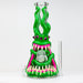 12.5"  Resin 3D artwork 7mm glass beaker water bong [TS102] | Jupiter Grass