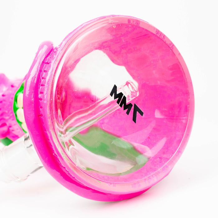 12.5"  Resin 3D artwork 7mm glass beaker water bong [TS103] | Jupiter Grass