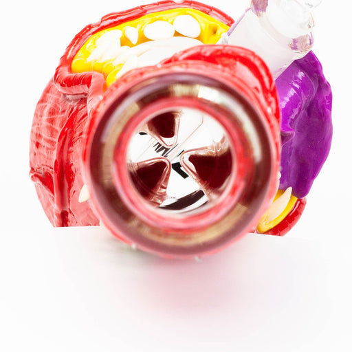 12.5"  Resin 3D artwork 7mm glass beaker water bong [TS101] | Jupiter Grass