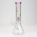 12" Genie-Tree arms color accented glass water bong | Jupiter Grass