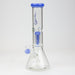 12" Genie-Tree arms color accented glass water bong | Jupiter Grass