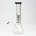 12" Genie-Tree arms color accented glass water bong | Jupiter Grass