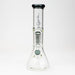 12" Genie-Tree arms color accented glass water bong | Jupiter Grass
