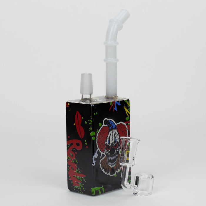 7.5" Glow in the dark Juicy box Rigs SP2074 - Clown | Jupiter Grass