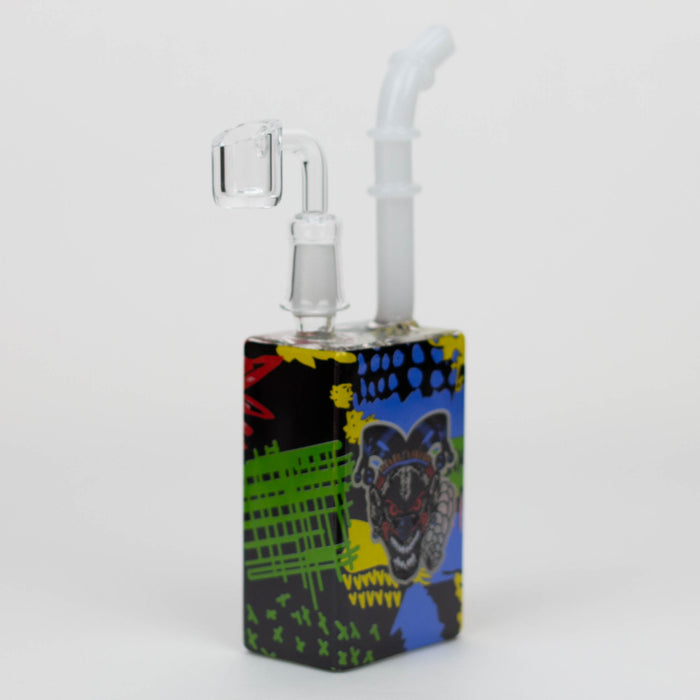 7.5" Glow in the dark Juicy box Rigs SP2074 - Clown | Jupiter Grass