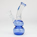 7" color  double ball glass water bong | Jupiter Grass