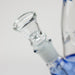 7" color  double ball glass water bong | Jupiter Grass