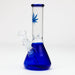 7" color glass water beaker bong | Jupiter Grass
