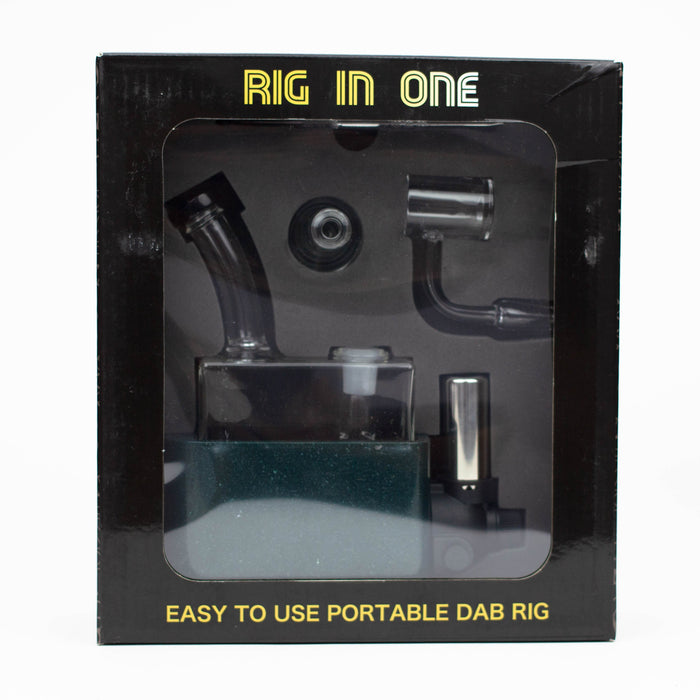 Rig In One Portable Dab Rig [PAT21892] | Jupiter Grass