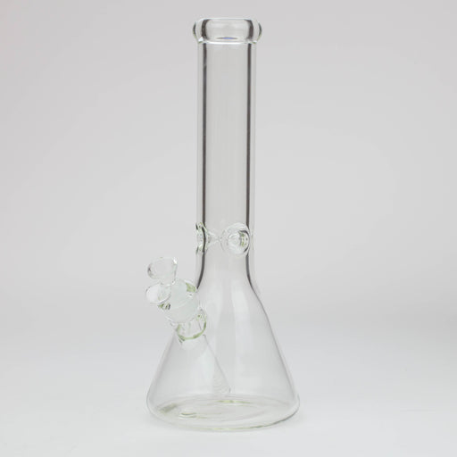 13.5" Classic beaker 7 mm glass water bong | Jupiter Grass