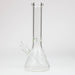 13.5" Classic beaker 7 mm glass water bong | Jupiter Grass