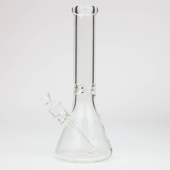 13.5" Classic beaker 7 mm glass water bong | Jupiter Grass