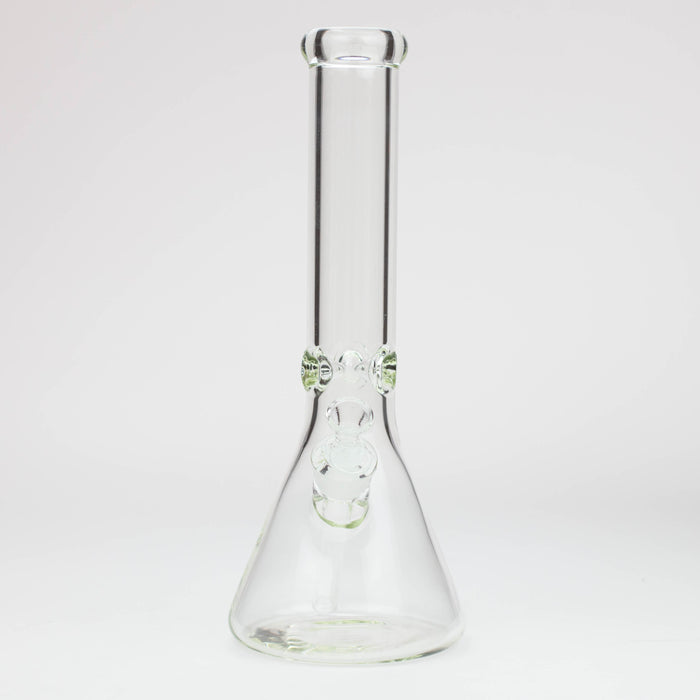 13.5" Classic beaker 7 mm glass water bong | Jupiter Grass