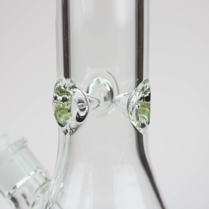 13.5" Classic beaker 7 mm glass water bong | Jupiter Grass