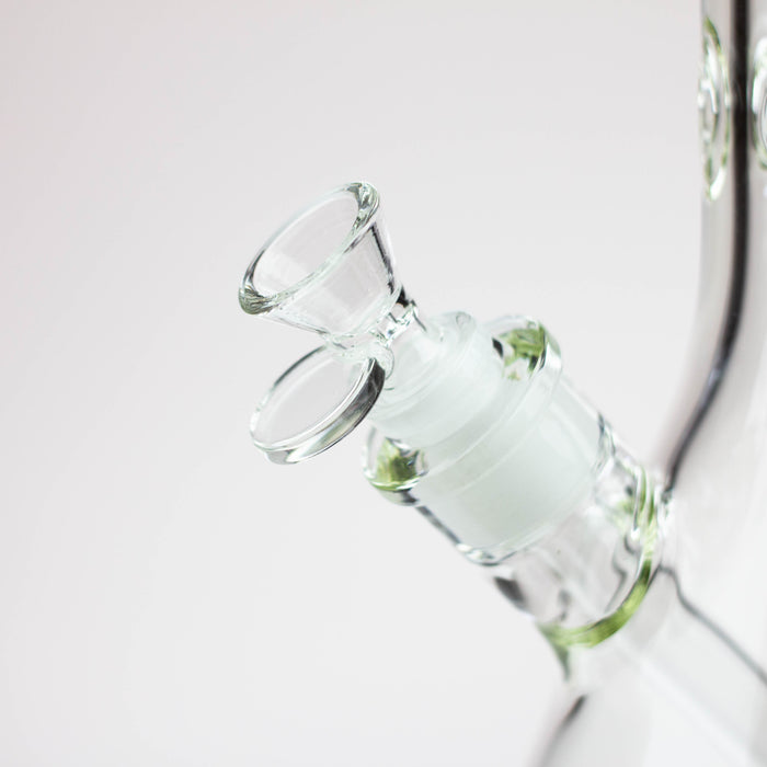 13.5" Classic beaker 7 mm glass water bong | Jupiter Grass