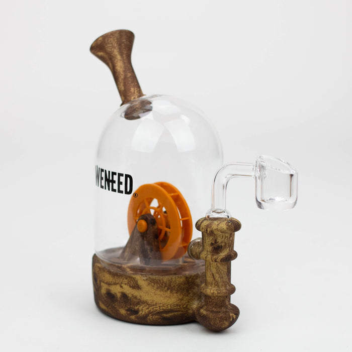 WENEED®- 6'' Waterwheel Silicone Rig | Jupiter Grass