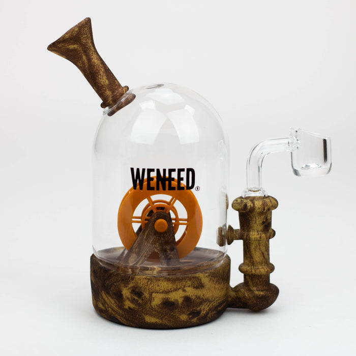WENEED®- 6'' Waterwheel Silicone Rig | Jupiter Grass